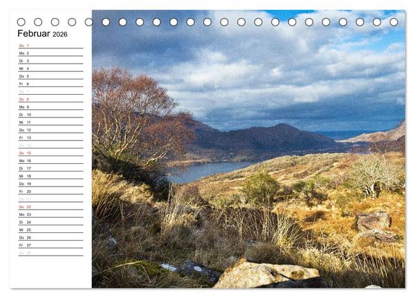 Produktbild: Irland - der romantische S&uuml;dwesten - Kerry (Tischkalender 2026 DIN A5 quer), CALVENDO Monatskalender