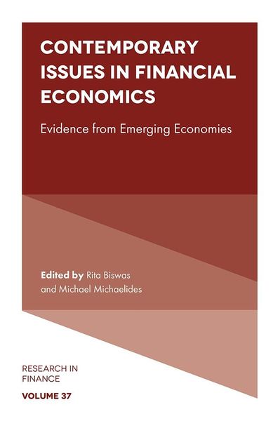 Produktbild: Contemporary Issues in Financial Economics