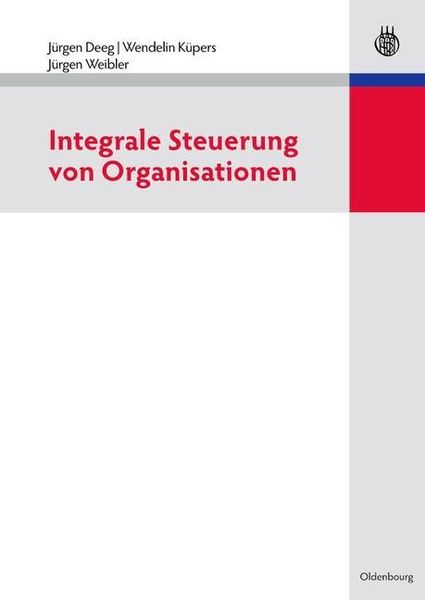 Produktbild: Integrale Steuerung von Organisationen