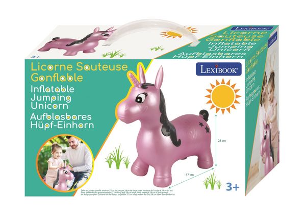 Produktbild: Aufblasbares springendes Pony Pl&uuml;sch