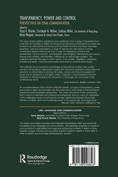 Produktbild: Transparency, Power, and Control