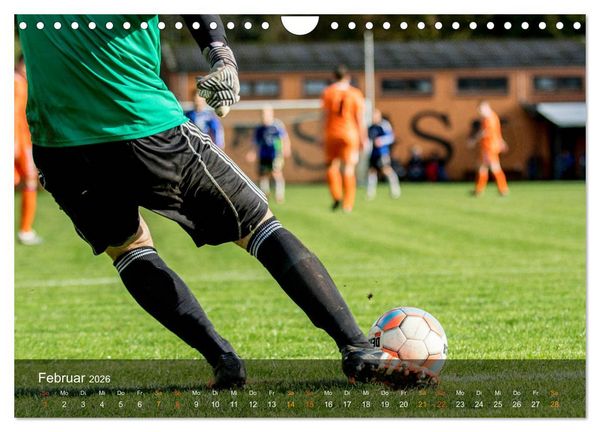 Produktbild: Leidenschaft Fu&szlig;ball (Wandkalender 2026 DIN A4 quer), CALVENDO Monatskalender