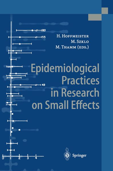 Produktbild: Epidemiological Practices in Research on Small Effects