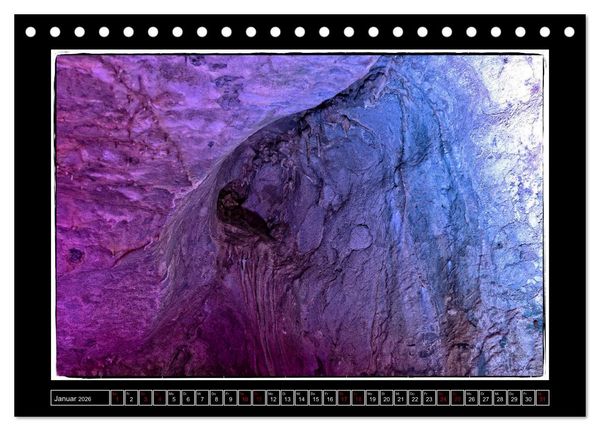 Produktbild: Tropfstein Dechenh&ouml;hle (Tischkalender 2026 DIN A5 quer), CALVENDO Monatskalender