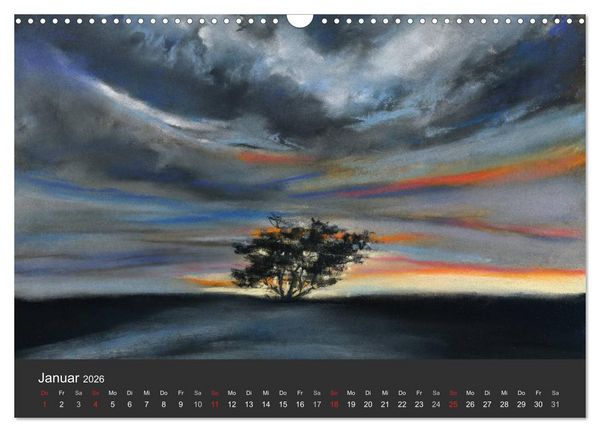 Produktbild: Landschaftspastelle (Wandkalender 2026 DIN A3 quer), CALVENDO Monatskalender