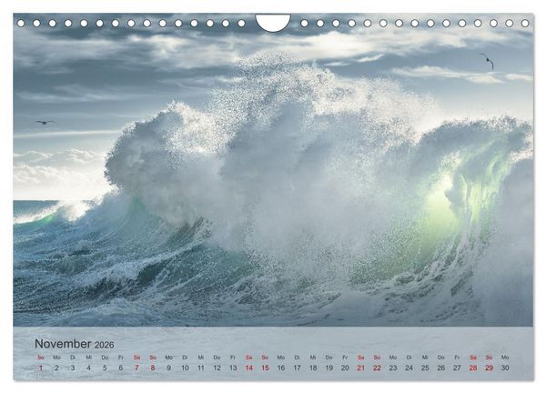 Produktbild: Rhapsodie in Blau (Wandkalender 2026 DIN A4 quer), CALVENDO Monatskalender