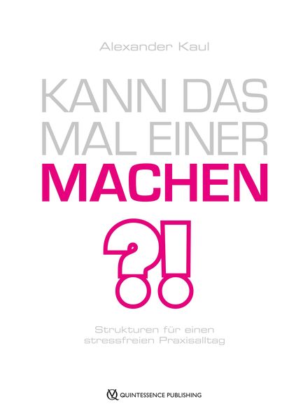 Produktbild: Kann das mal einer machen?