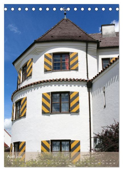 Produktbild: Historische Altstadt Mindelheim (Tischkalender 2026 DIN A5 hoch), CALVENDO Monatskalender
