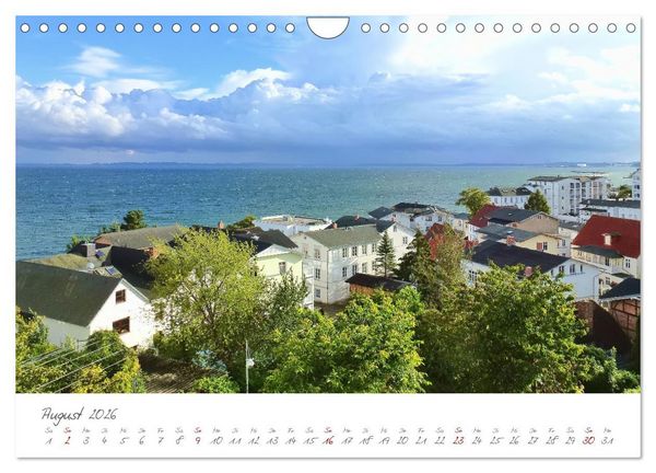 Produktbild: Mein Sassnitz - Hafenstadt und Erholungsort an der Kreidek&uuml;ste von R&uuml;gen (Wandkalender 2026 DIN A4 quer), CALVENDO Monatskalender