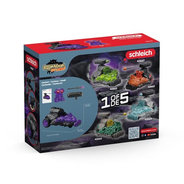 Produktbild: schleich&reg; 42667 Schatten D&uuml;senjet Fahrzeug mit Mini Creature