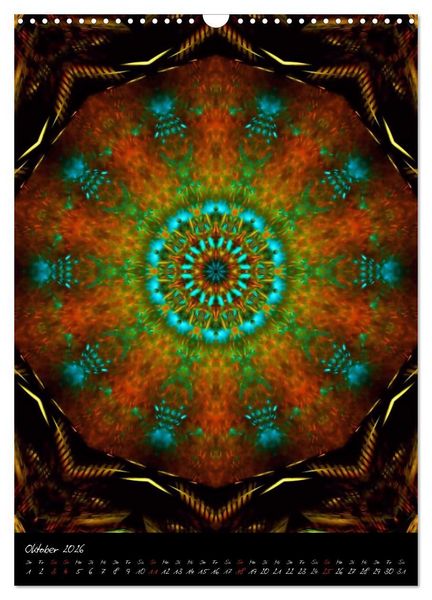 Produktbild: Mandala - Esoterik & Meditation (Wandkalender 2026 DIN A3 hoch), CALVENDO Monatskalender