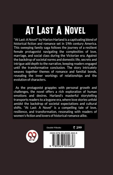 Produktbild: At Last A Novel