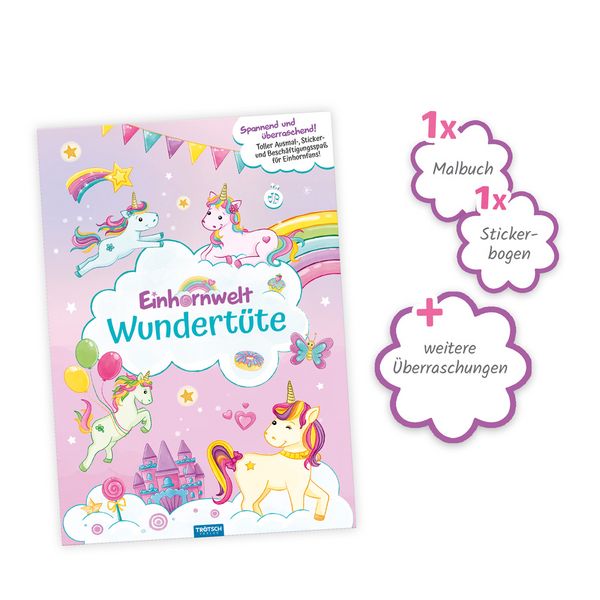 Produktbild: TR&Ouml;TSCH - Wundert&uuml;te Einhornwelt | Ab 3 Jahren