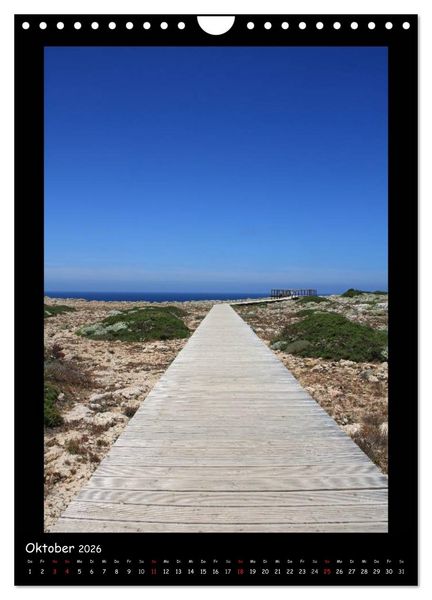Produktbild: Blickpunkte Algarve (Wandkalender 2026 DIN A4 hoch), CALVENDO Monatskalender