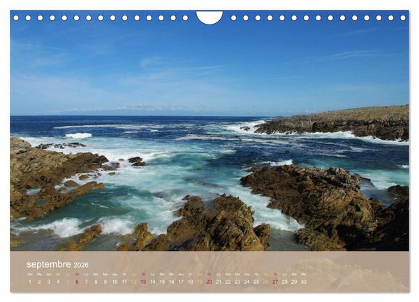 Produktbild: &Eacute;chapp&eacute;e Breizh (Calendrier mural 2026 DIN A4 vertical), CALVENDO calendrier mensuel