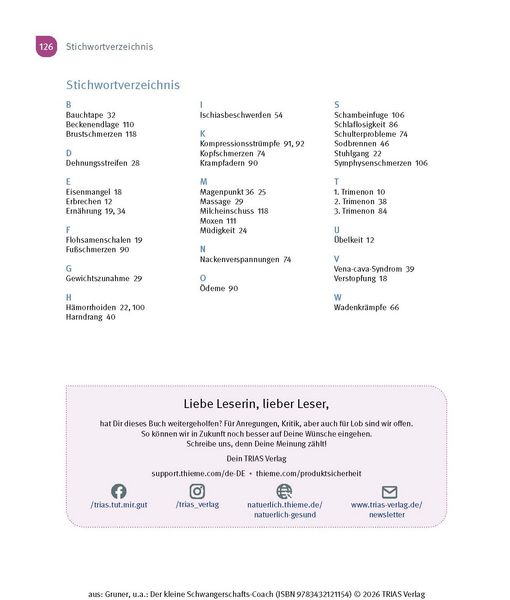 Produktbild: Der kleine Schwangerschafts-Coach