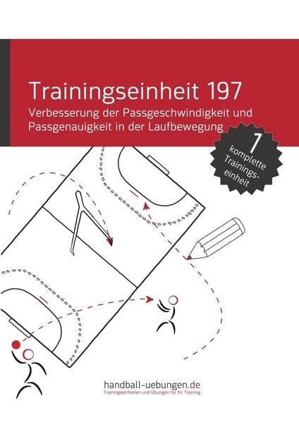Produktbild: Verbesserung der Passgeschwindigkeit und Passgenauigkeit in der Laufbewegung (TE 197)
