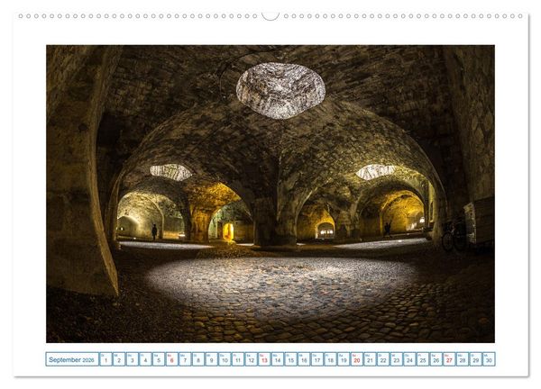 Produktbild: Schaffhausen - n&ouml;rdlichste Stadt der Schweiz (hochwertiger Premium Wandkalender 2026 DIN A2 quer), Kunstdruck in Hochglanz