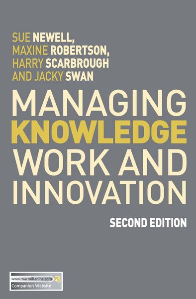 Produktbild: Managing Knowledge Work and Innovation