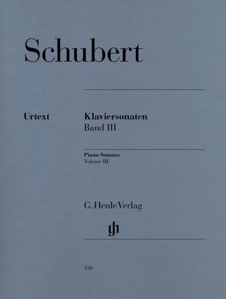 Produktbild: Franz Schubert - Klaviersonaten, Band III (Fr&uuml;he und unvollendete Sonaten)