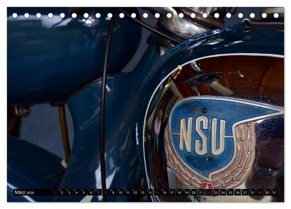 Produktbild: NSU Supermax (Tischkalender 2026 DIN A5 quer), CALVENDO Monatskalender