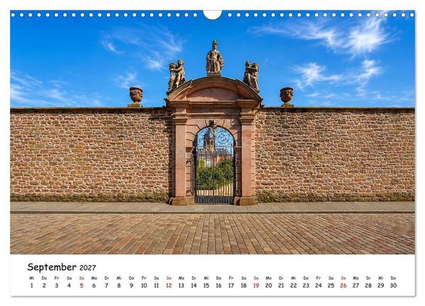 Produktbild: Rund um das Benediktinerkloster Seligenstadt (Wandkalender 2027 DIN A3 quer), CALVENDO Monatskalender
