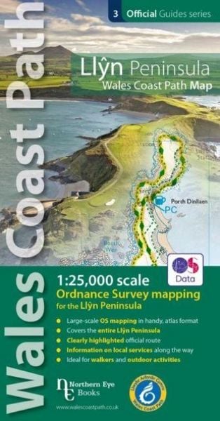 Produktbild: Llyn Peninsula Coast Path Map (WCP)