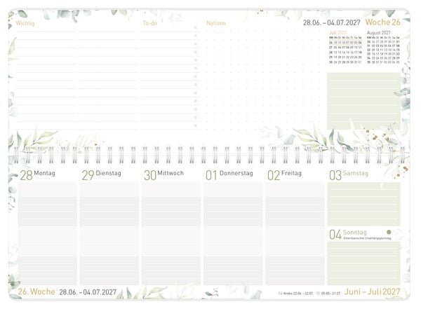 Produktbild: Tischkalender Schuljahr 26/27