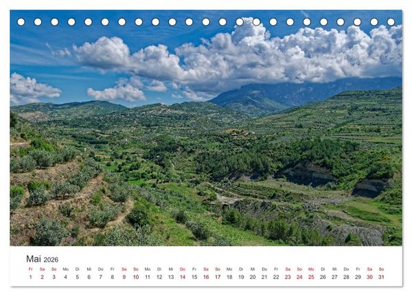 Produktbild: Albanien. Eine Entdeckungsreise. (Tischkalender 2026 DIN A5 quer), CALVENDO Monatskalender