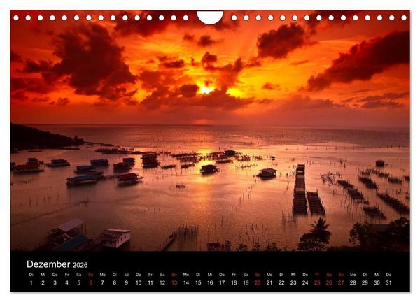 Produktbild: Tropenparadies Thailand 2026 (Wandkalender 2026 DIN A4 quer), CALVENDO Monatskalender