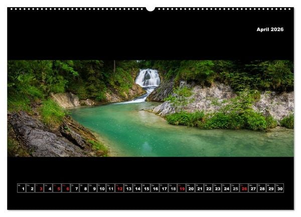 Produktbild: Weitblicke - Panoramen (Wandkalender 2026 DIN A2 quer), CALVENDO Monatskalender
