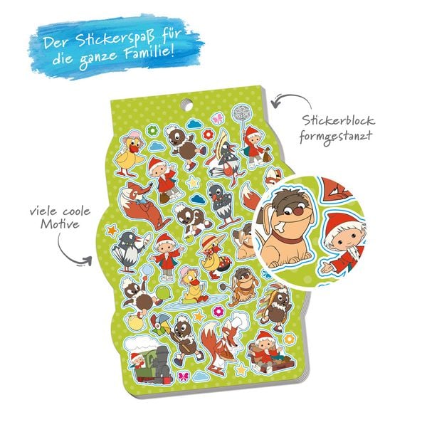 Produktbild: Trötsch Sandmann Stickerblock Pittiplatsch