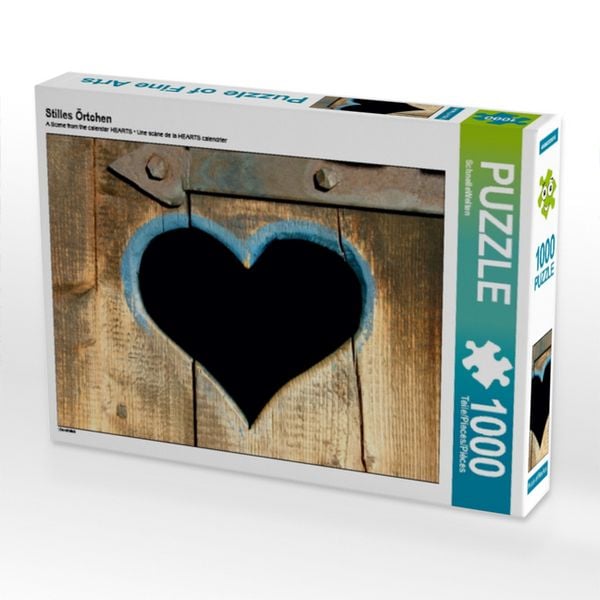 CALVENDO Puzzle Stilles Örtchen | 1000 Teile Lege-Größe 64x48cm Foto-Puzzle für glückliche Stunden