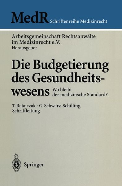Produktbild: Die Budgetierung des Gesundheitswesens