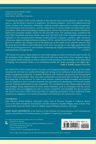 Produktbild: Twenty-First-Century Media Industry