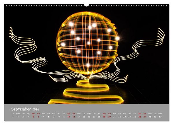 Produktbild: Light is Life and Fun (Wall Calendar 2026 DIN A2 landscape), CALVENDO 12 Month Wall Calendar