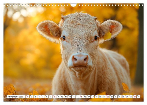 Produktbild: K&Uuml;HE AUF DER ALM &ndash; Der Kalender aus Bayern (Wandkalender 2026 DIN A3 quer), CALVENDO Monatskalender