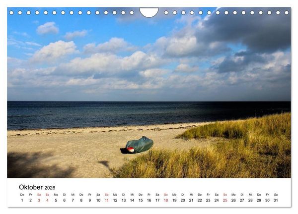 Produktbild: Ostseek&uuml;ste 2026 (Wandkalender 2026 DIN A4 quer), CALVENDO Monatskalender