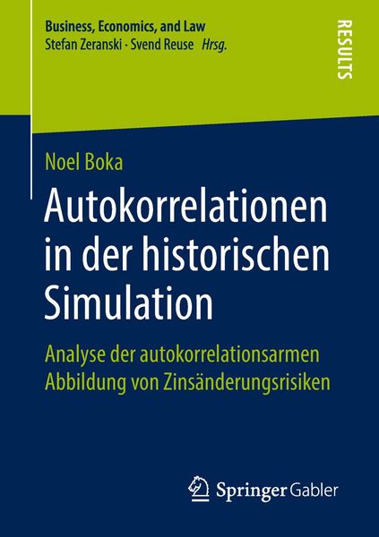 Produktbild: Autokorrelationen in der historischen Simulation