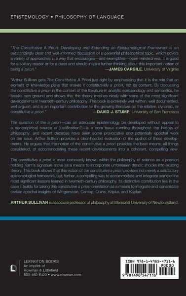 Produktbild: Constitutive A Priori