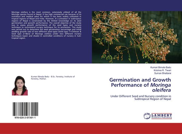 Produktbild: Germination and Growth Performance of Moringa oleifera