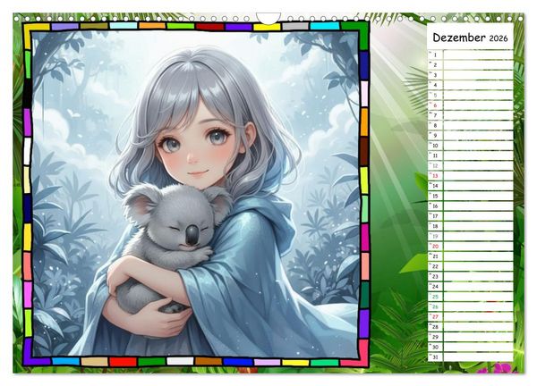Produktbild: Meine Tierbabys (Wandkalender 2026 DIN A3 quer), CALVENDO Monatskalender