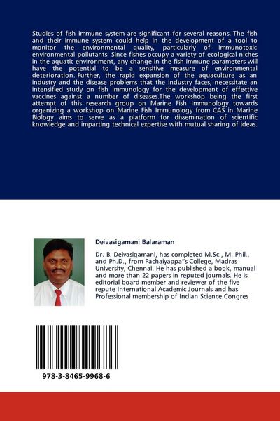 Produktbild: Marine fish Immunology and Immunotehnology