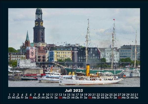 Produktbild: Hamburg 2025 Fotokalender DIN A5