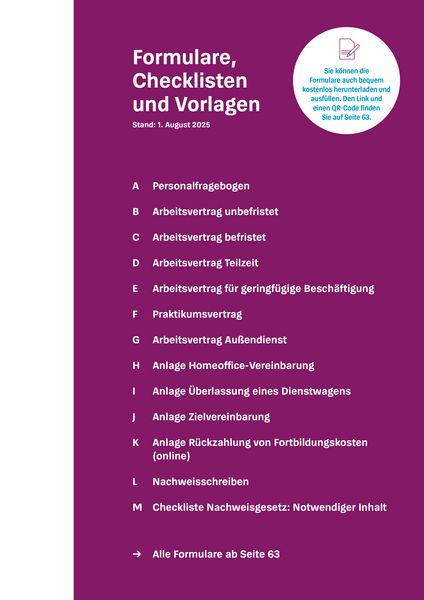 Produktbild: Arbeitsvertr&auml;ge: Das Set