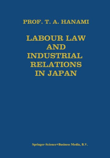 Produktbild: Labour Law and Industrial Relations in Japan