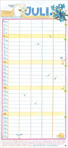 Produktbild: Gabi Kohwagner Unser Familienkalender 2027