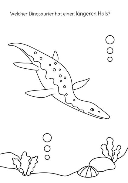 Ausmalbilder für Kita-Kinder: Mein erstes großes Malbuch: Dinosaurier