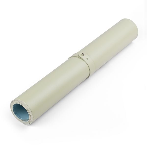 Produktbild: SAX Schreibtischunterlage PU Leder, hellblau/hellgr&uuml;n