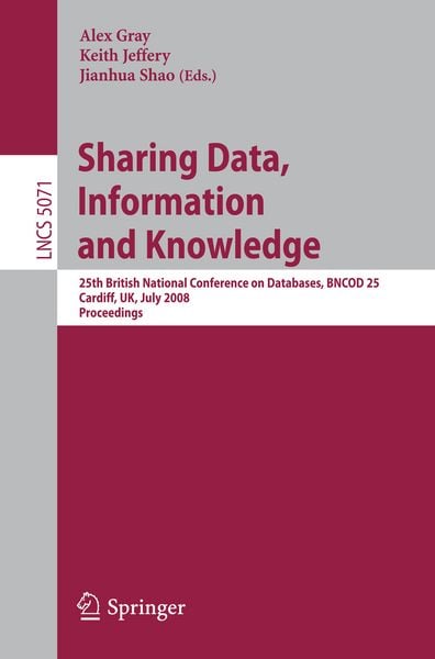 Produktbild: Sharing Data, Information and Knowledge